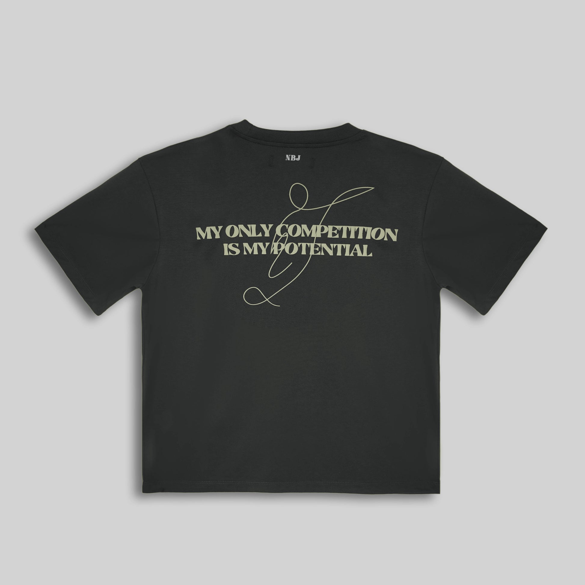 MY ONLY COMPETITION IS MY POTENTIAL NBJ clothes